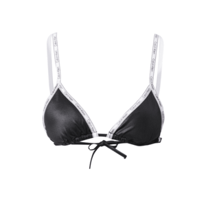 Calvin Klein Swimwear Bikini felső fekete / fehér kép