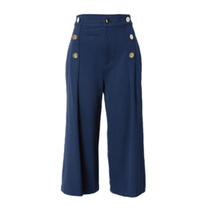 Lauren Ralph Lauren Élére vasalt nadrágok 'DRAZIA' tengerészkék kép