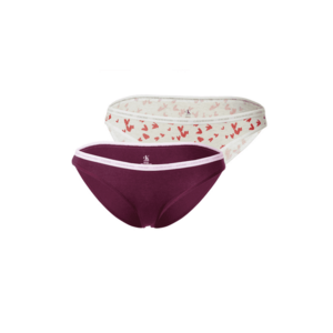 Calvin Klein Underwear Slip krém / bogyó / rózsaszín / piros kép