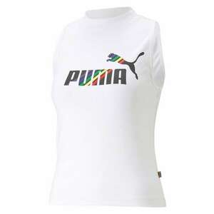 PUMA Sport top sárga / fekete / fehér kép