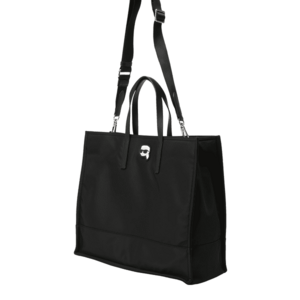 Karl Lagerfeld Shopper táska 'Ikonik 2.0' fekete / fehér kép