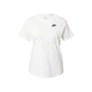 Nike Sportswear Póló 'Club Essential' fekete / fehér kép