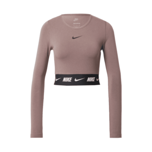 Nike Sportswear Póló szilva / fekete / fehér kép