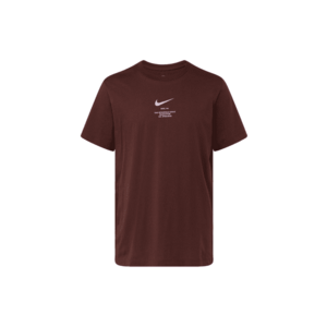 Nike Sportswear Póló sötét barna / világos-rózsaszín kép