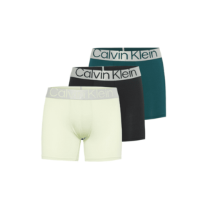 Calvin Klein Underwear Boxeralsók pasztellsárga / smaragd / fekete / ezüst kép