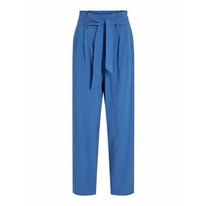 VILA Élére vasalt nadrágok kék kép