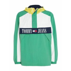 Tommy Jeans Átmeneti dzseki tengerészkék / világos sárga / zöld / fehér kép