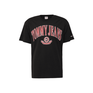 Tommy Jeans Póló sötétkék / piros / fekete / fehér kép