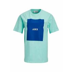 JJXX Póló 'Amber' kék / türkiz / fehér kép