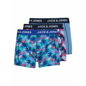 JACK & JONES Boxeralsók kék / tengerészkék / málna / fehér kép