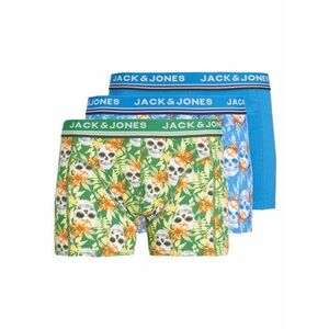 JACK & JONES Boxeralsók 'HENDERSON' égkék / zöld / narancs / fehér kép