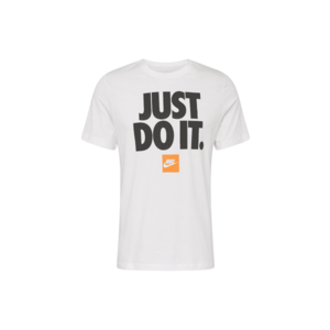 Nike Sportswear Póló narancs / fekete / fehér kép