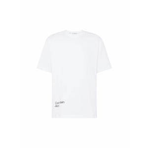 Calvin Klein Jeans Póló azúr / homár / fekete / fehér kép