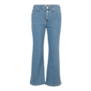 Dorothy Perkins Petite Farmer 'Petite Button Front Wide Leg Jeans' világoskék kép