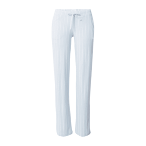 SCHIESSER Pizsama nadrágok világoskék / fehér kép