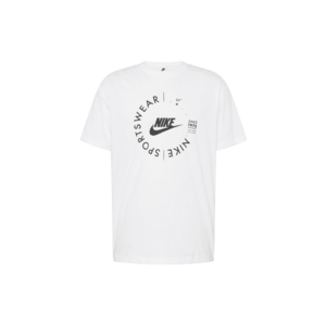 Nike Sportswear Póló fekete / fehér kép