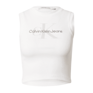 Calvin Klein Jeans Top szürke / fekete / fehér kép