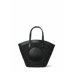 Karl Lagerfeld Shopper táska 'Raffia' fekete kép