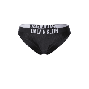 Calvin Klein Swimwear Bikini nadrágok fekete / piszkosfehér kép