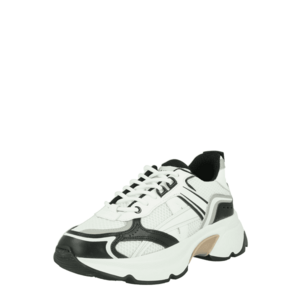 Nubikk Rövid szárú sportcipők 'Ross' fekete / fehér kép