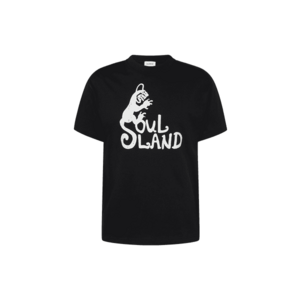 Soulland Póló 'Spring Devil' fekete / fehér kép