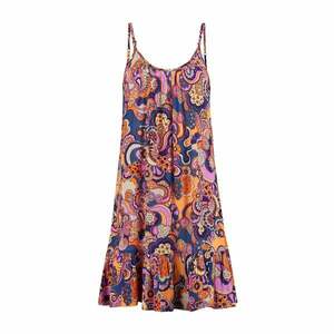 Shiwi Nyári ruhák 'Ibiza' bézs / kék / narancs / világos-rózsaszín kép