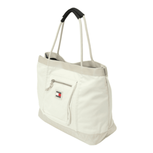 Tommy Jeans Shopper táska bézs / fehér kép