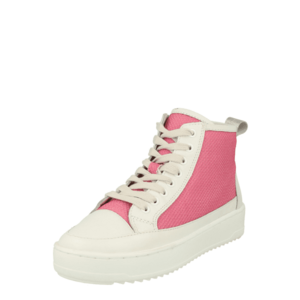 GERRY WEBER Magas szárú sportcipők 'Emilia' világos-rózsaszín / ezüst / természetes fehér kép