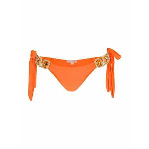 Moda Minx Bikini nadrágok arany / mandarin / átlátszó kép