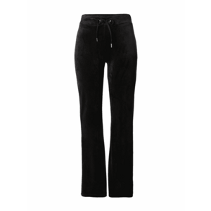 Gina Tricot Nadrág 'Melinda velour trousers' fekete kép