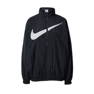 Nike Sportswear Átmeneti dzseki fekete / fehér kép