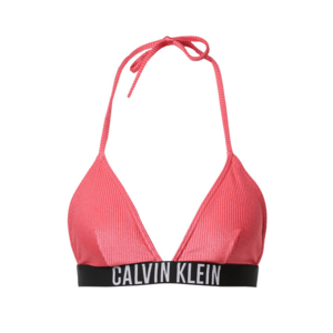 Calvin Klein Swimwear Bikini felső rózsaszín / fekete / fehér kép