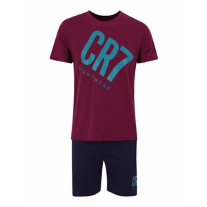 CR7 - Cristiano Ronaldo Rövid pizsama füstkék / sötétkék / borvörös kép