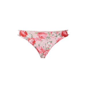 HOLLISTER Bikini nadrágok zöld / rózsaszín / rózsaszín / fehér kép