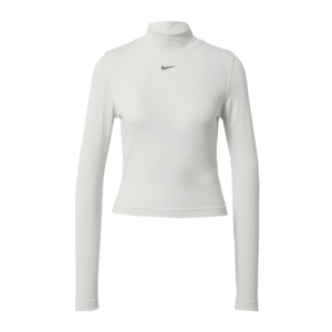 Nike Sportswear Póló világosszürke / fekete kép