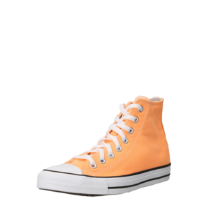 CONVERSE Magas szárú sportcipők világos narancs / fekete / piszkosfehér kép