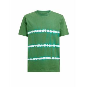 WE Fashion Póló ciánkék / fűzöld / fehér kép