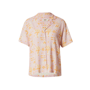 Brava Fabrics Blúz 'Dizzy Aloha' narancs / világos-rózsaszín / fehér kép