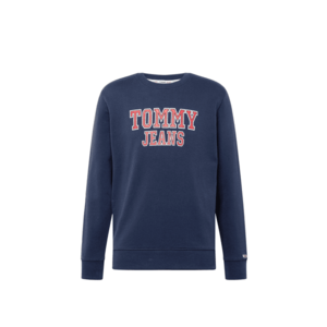 Tommy Jeans Tréning póló tengerészkék / dinnye / fehér kép