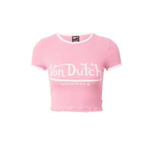 Von Dutch Originals Póló 'AMI' világos-rózsaszín / fehér kép