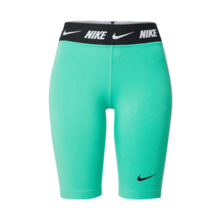 Nike Sportswear Leggings jáde / fekete / fehér kép