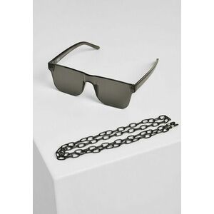 Urban Classics 105 Chain Sunglasses blk/blk kép