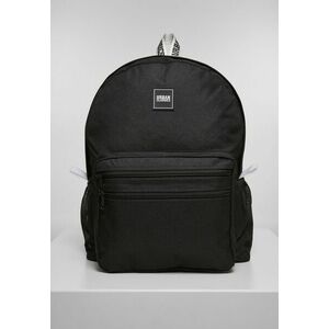Urban Classics Basic Backpack black/white kép