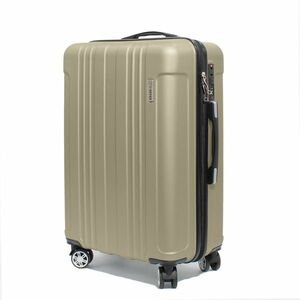 Borgo C-SEVEN arany közepes bőrönd (60L) kép