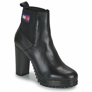 Bokacsizmák Tommy Jeans Essentials High Heel Boot kép