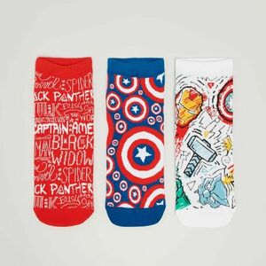 House - 3 pár zokni Marvel - Többszínű kép
