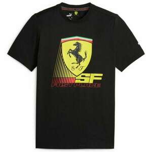 Puma Scuderia Ferrari Race fast place férfi póló, fekete-sárga-pi... kép