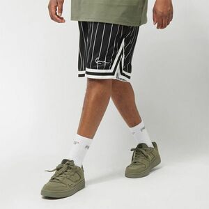 Rovid nadrág Karl Kani Small Signature Pinstripe Mesh Shorts Black kép