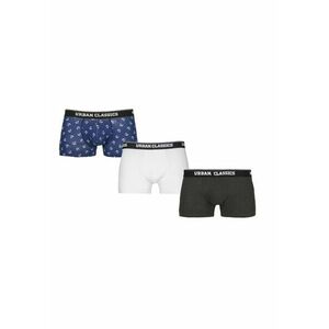 Urban Classics Boxer Shorts 3-Pack anchor aop+wht+cha kép