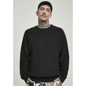 Urban Classics Cardigan Stitch Sweater black kép